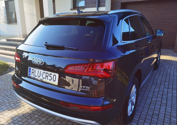 Audi Q5 cena 118900 przebieg: 103900, rok produkcji 2018 z Lubaczów małe 781